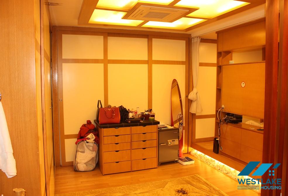 Large size apartment for rent in Ciputra, Tay Ho ward, Hanoi