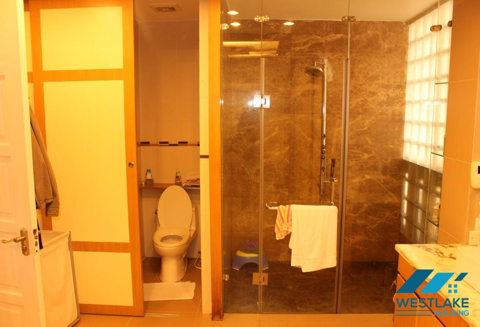 Large size apartment for rent in Ciputra, Tay Ho ward, Hanoi