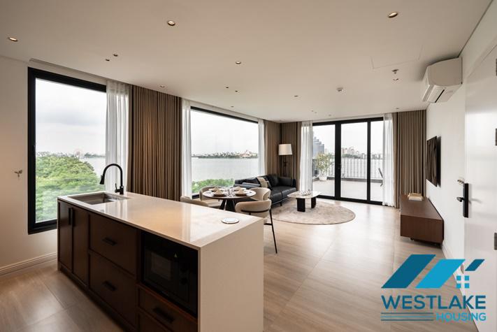 Cho Thuê Căn Hộ 02 Phòng Ngủ Mới Đẹp Hiện Đại, Ban Công View Hồ Thoáng Mát Tại Tây Hồ, Hà Nội