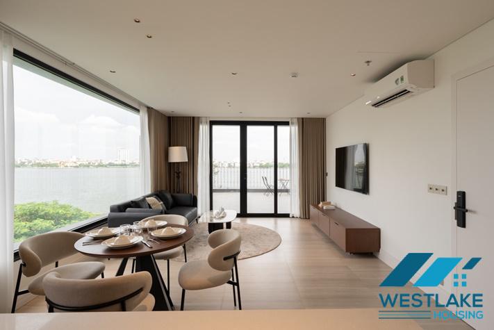 Cho Thuê Căn Hộ 02 Phòng Ngủ Mới Đẹp Hiện Đại, Ban Công View Hồ Thoáng Mát Tại Tây Hồ, Hà Nội