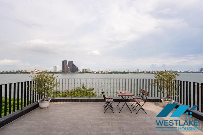 Cho Thuê Căn Hộ 02 Phòng Ngủ Mới Đẹp Hiện Đại, Ban Công View Hồ Thoáng Mát Tại Tây Hồ, Hà Nội