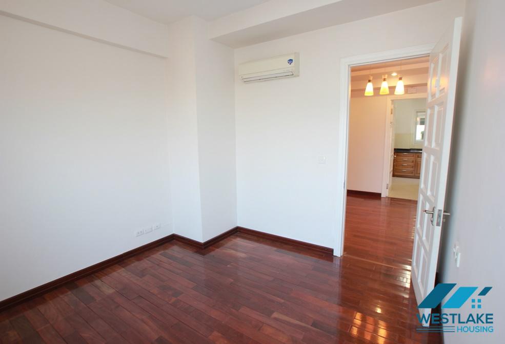 Large size apartment for rent in Ciputra, Tay Ho, Ha Noi - Unfurnished