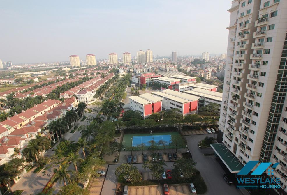 Large size apartment for rent in Ciputra, Tay Ho, Ha Noi - Unfurnished