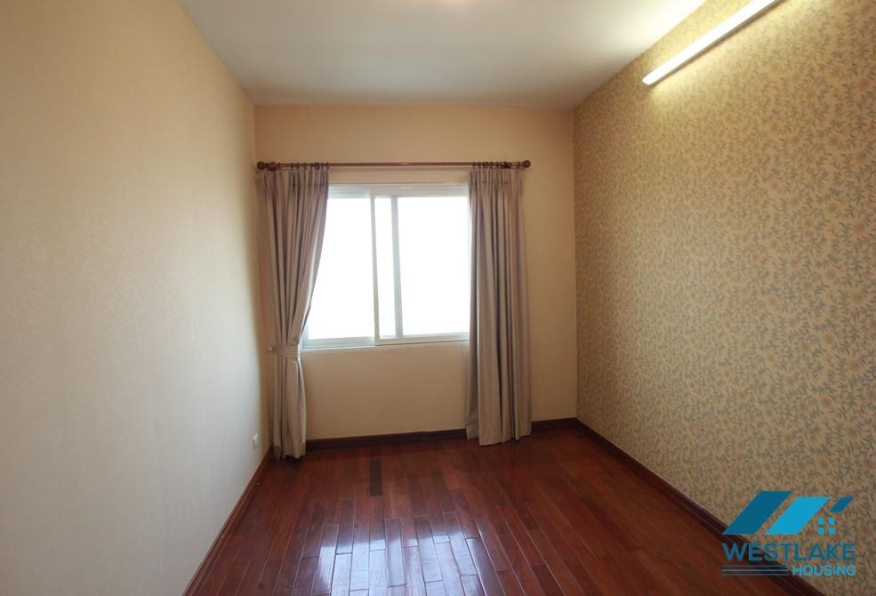 Large size apartment for rent in Ciputra, Tay Ho, Ha Noi - Unfurnished