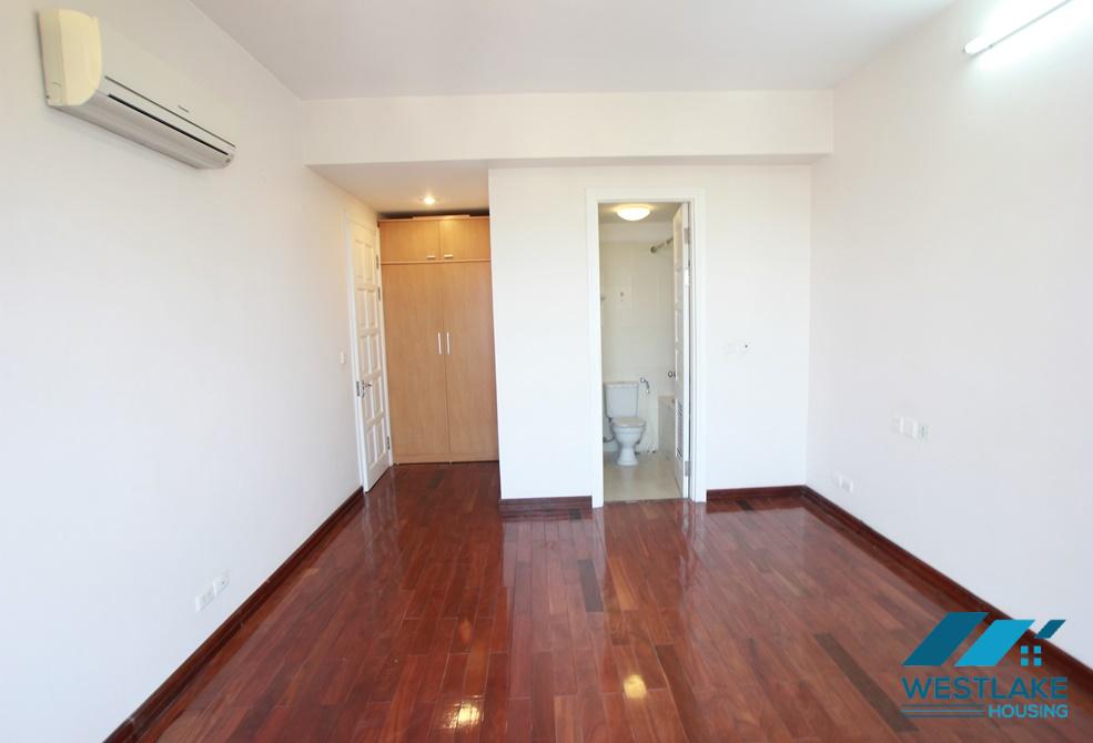 Large size apartment for rent in Ciputra, Tay Ho, Ha Noi - Unfurnished