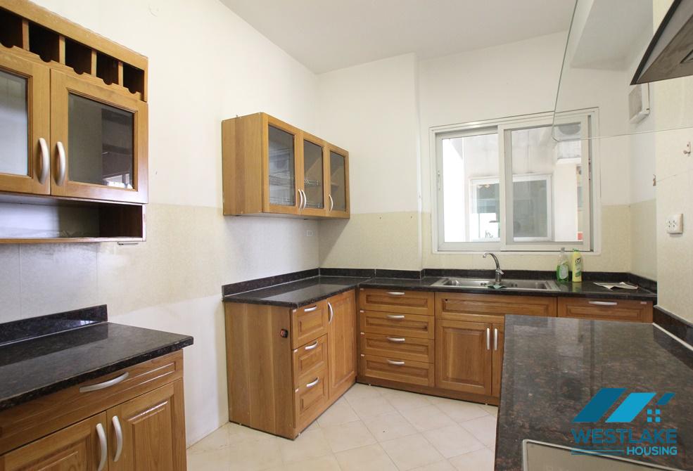 Large size apartment for rent in Ciputra, Tay Ho, Ha Noi - Unfurnished