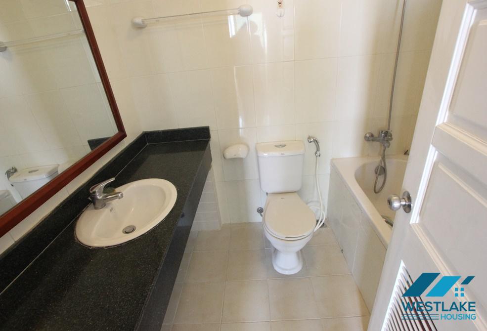 Large size apartment for rent in Ciputra, Tay Ho, Ha Noi - Unfurnished