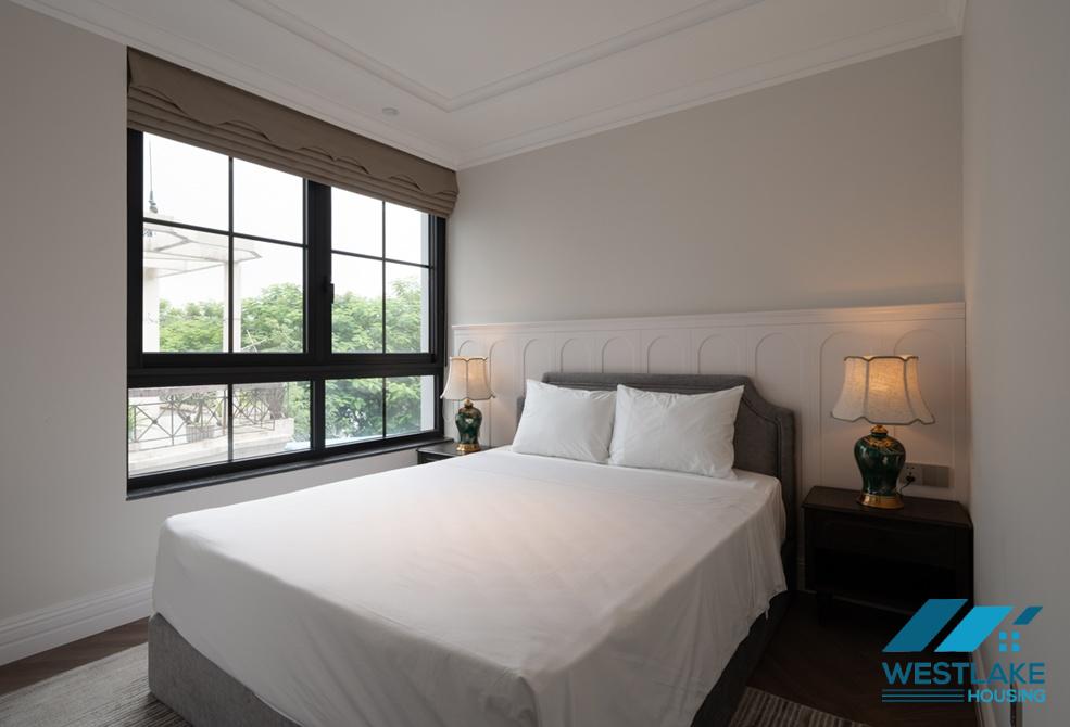 Luxurious 04-bedroom apartment with beautiful West lake view for rent in Tay Ho, Ha Noi
