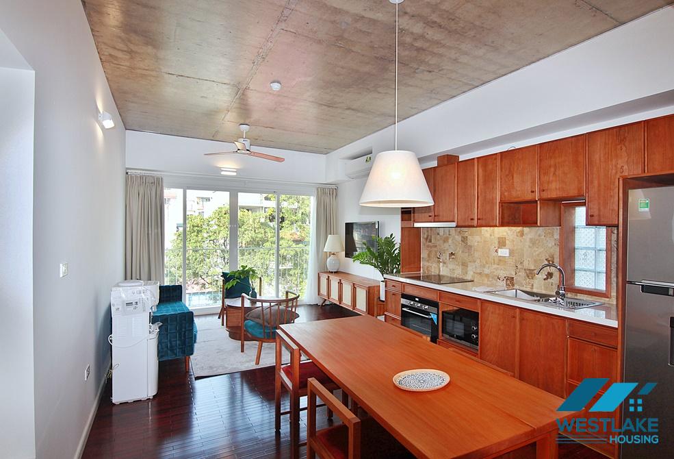 A new duplex 2 bedroom apartment for rent in Yen Phu, Tay Ho