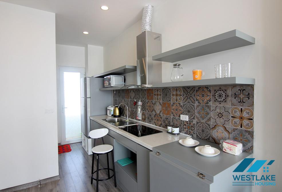 A lake side studio for rent in Yen Phu, Tay Ho, Ha Noi