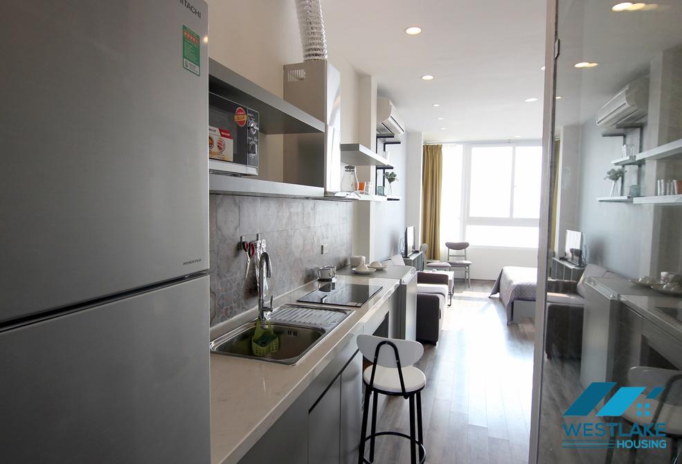 A lake side studio for rent in Yen Phu, Tay Ho, Ha Noi