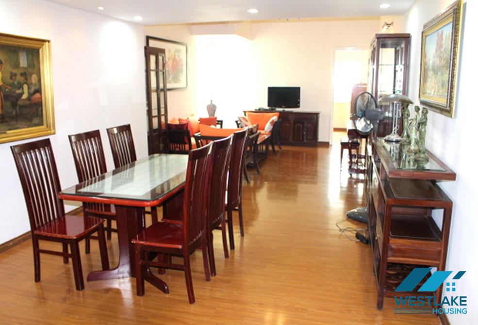 Furnished duplex apartment for rent in Ciputra, Tay Ho ward, Ha Noi