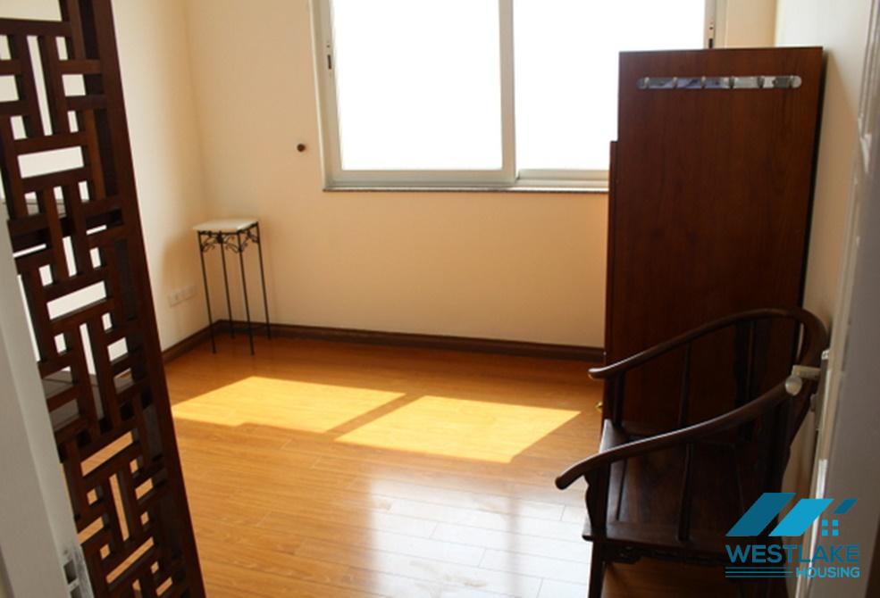 Furnished duplex apartment for rent in Ciputra, Tay Ho ward, Ha Noi