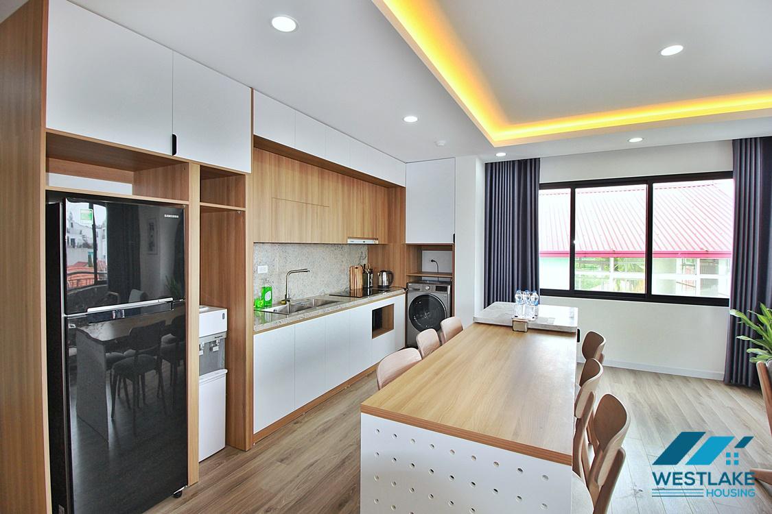 Bright and clean 02-bedroom apartment for rent in Tay Ho, Ha Noi