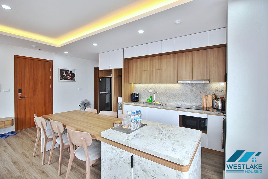 Bright and clean 02-bedroom apartment for rent in Tay Ho, Ha Noi