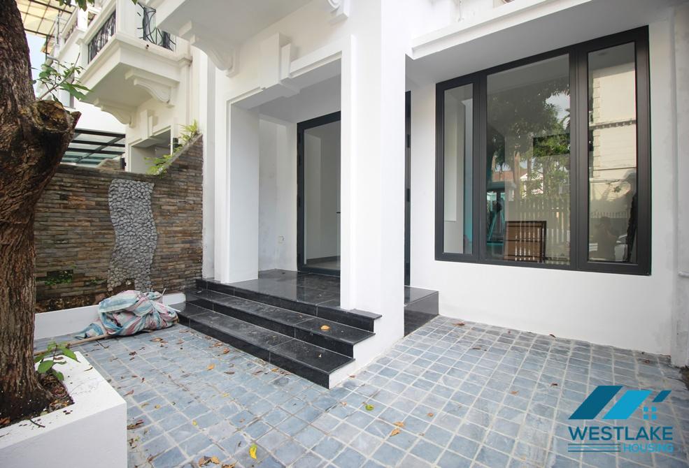 Newly renovated 04-bedroom house in C Block, Ciputra, Ha Noi for rent
