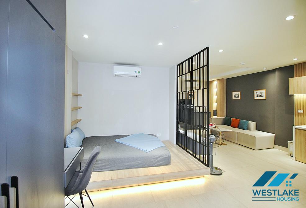 A spacious and modern studio for rent in Yen Phu, Tay Ho