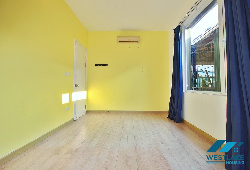 A nice 4 bedroom house for rent with big yard in Tay Ho, Ha Noi