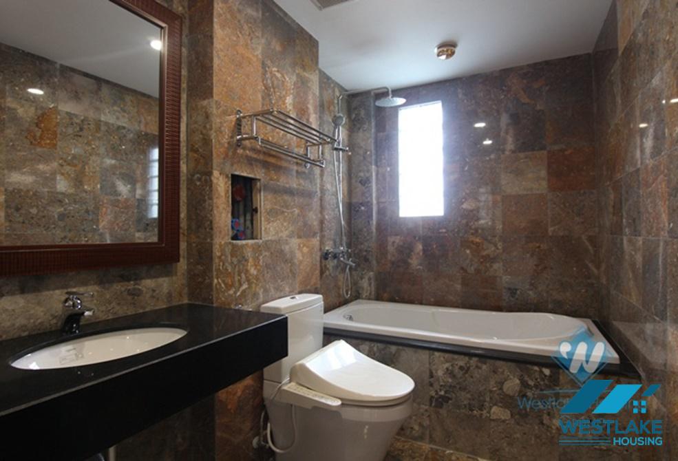 A big 1 bedroom apartment for rent in Yen Phu, Tay Ho, Ha Noi