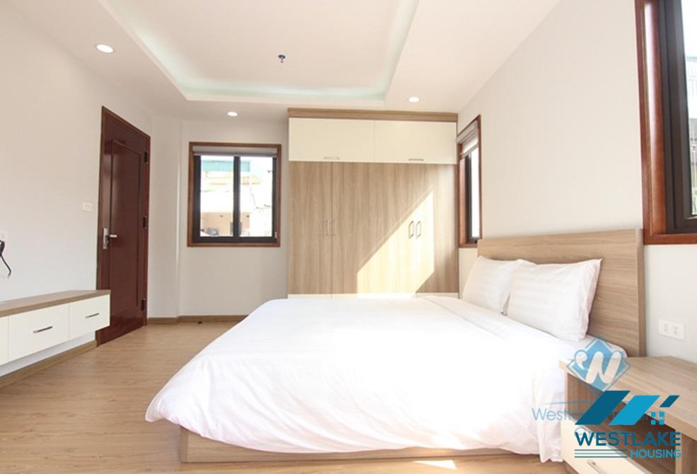 A big 1 bedroom apartment for rent in Yen Phu, Tay Ho, Ha Noi