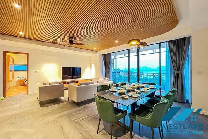 Cho Thuê Căn Hộ 3 Phòng Ngủ Mới Đẹp Hiện Đại, Ban Công Rộng, View Hồ Thoáng Mát Tại Âu Cơ, Tây Hồ, Hà Nội