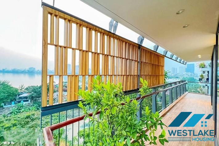 Cho Thuê Căn Hộ 3 Phòng Ngủ Mới Đẹp Hiện Đại, Ban Công Rộng, View Hồ Thoáng Mát Tại Âu Cơ, Tây Hồ, Hà Nội