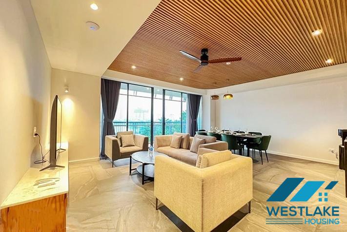 Cho Thuê Căn Hộ 3 Phòng Ngủ Mới Đẹp Hiện Đại, Ban Công Rộng, View Hồ Thoáng Mát Tại Âu Cơ, Tây Hồ, Hà Nội