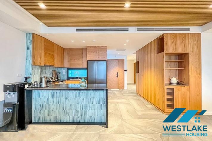 Cho Thuê Căn Hộ 3 Phòng Ngủ Mới Đẹp Hiện Đại, Ban Công Rộng, View Hồ Thoáng Mát Tại Âu Cơ, Tây Hồ, Hà Nội