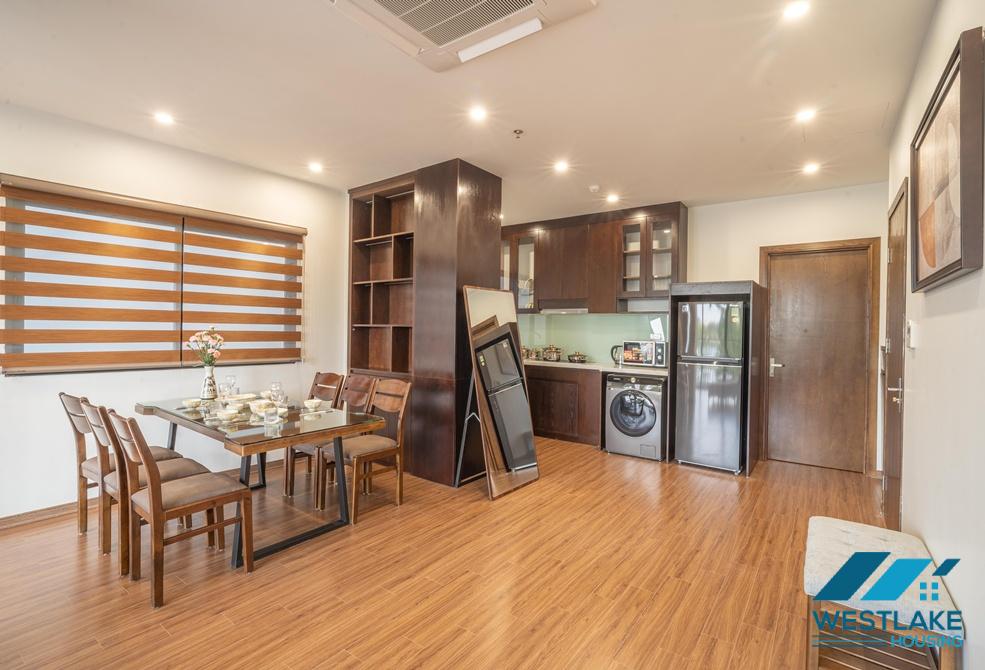 Green view 02 bedrooms apartment on Vu Mien street, Tay Ho, Ha Noi for rent