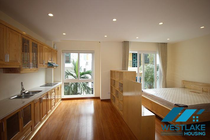 A spacious and airy studio for rent in Tu Hoa, Tay Ho, Ha Noi