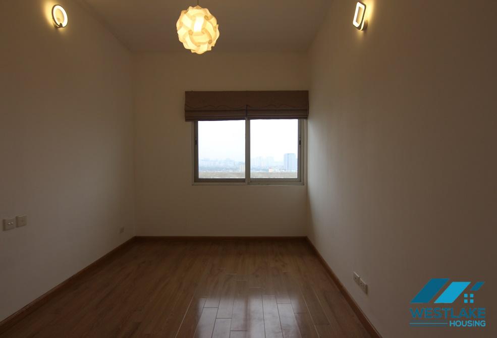 Unfurnished 4 bedrooms apartment for rent in E building, Ciputra, Hanoi Unfurnished 4 bedrooms apartment for rent in E building, Ciputra, Hanoi