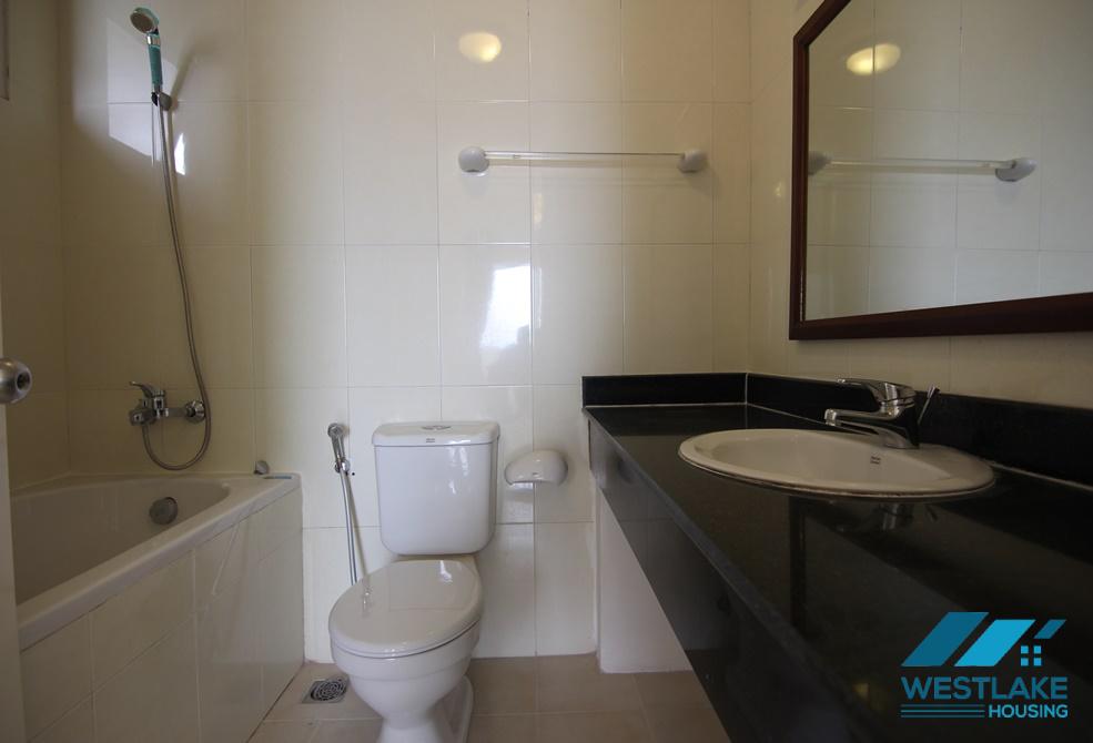 Unfurnished 4 bedrooms apartment for rent in E building, Ciputra, Hanoi Unfurnished 4 bedrooms apartment for rent in E building, Ciputra, Hanoi