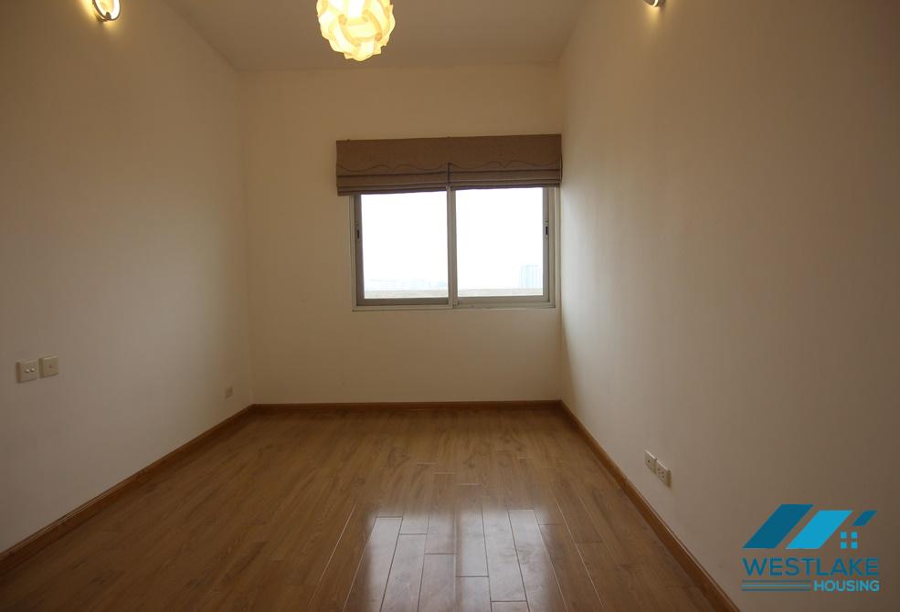 Unfurnished 4 bedrooms apartment for rent in E building, Ciputra, Hanoi Unfurnished 4 bedrooms apartment for rent in E building, Ciputra, Hanoi