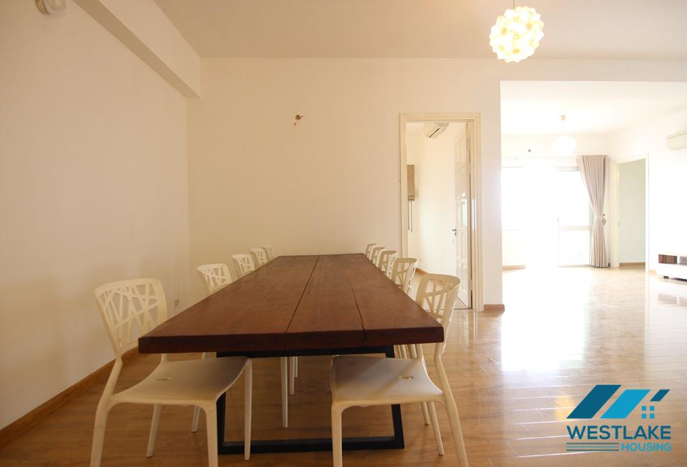 Unfurnished 4 bedrooms apartment for rent in E building, Ciputra, Hanoi Unfurnished 4 bedrooms apartment for rent in E building, Ciputra, Hanoi