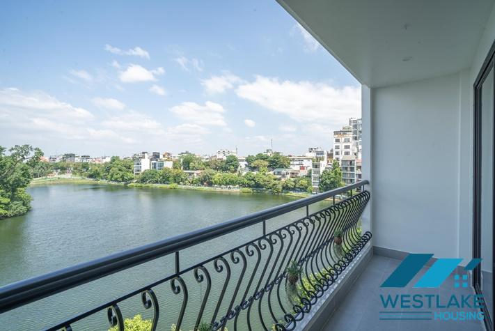 Căn Hộ 2 Phòng Ngủ Mới Đẹp, Ban Công Rộng Thoáng View Hồ Cho Thuê Tại Tây Hồ, Hà Nội