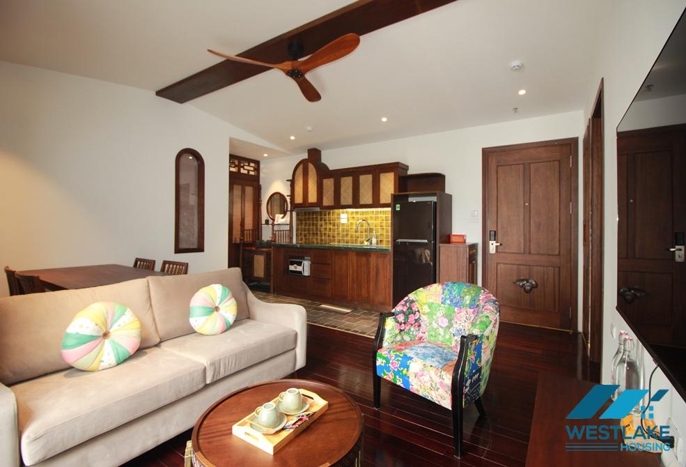 Stylist 02-bedrooms apartment for rent on Quang Khanh street,Tay Ho, Ha Noi