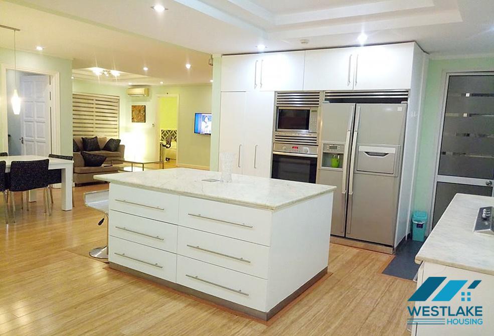 Spacious 4 bedrooms apartment for rent in E1 building, Ciputra, Hanoi Spacious 4 bedrooms apartment for rent in E1 building, Ciputra, Hanoi