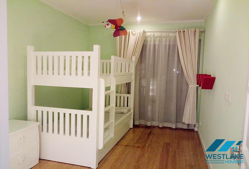 Spacious 4 bedrooms apartment for rent in E1 building, Ciputra, Hanoi Spacious 4 bedrooms apartment for rent in E1 building, Ciputra, Hanoi