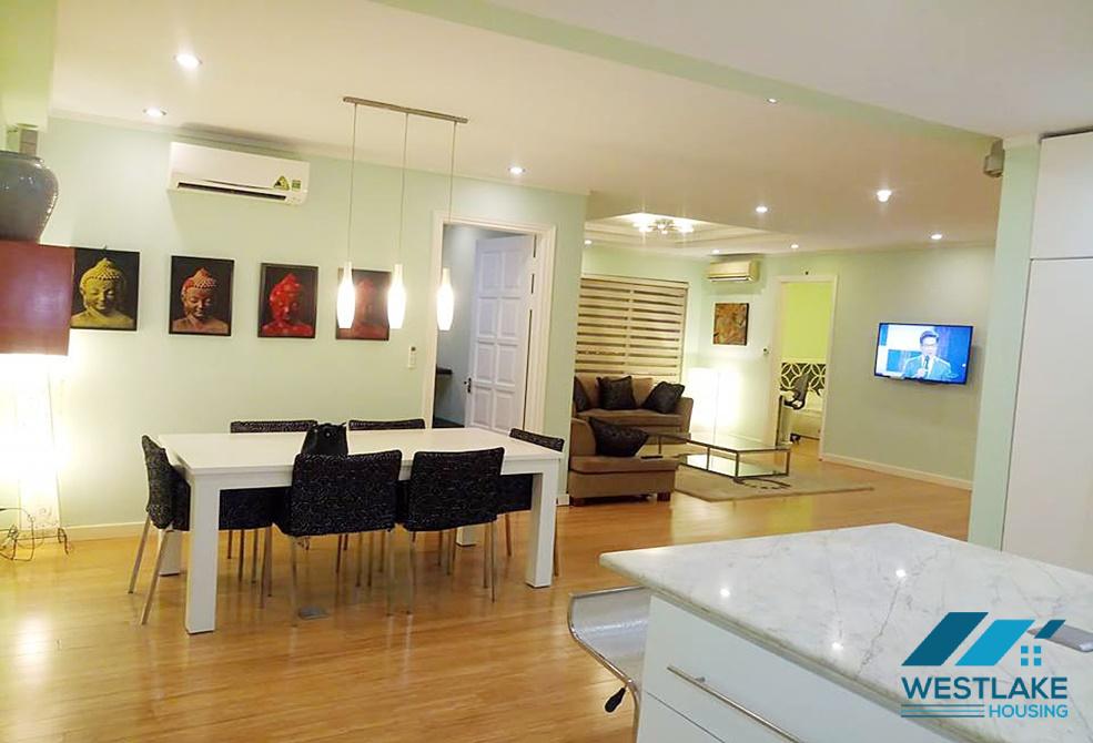 Spacious 4 bedrooms apartment for rent in E1 building, Ciputra, Hanoi Spacious 4 bedrooms apartment for rent in E1 building, Ciputra, Hanoi