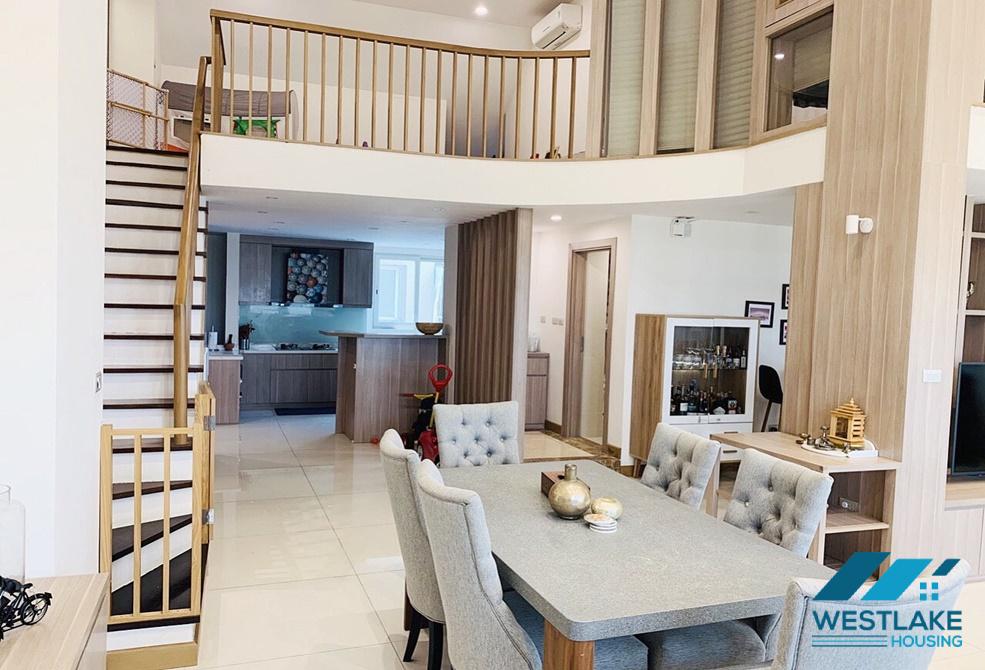 A modern duplex 3 bedroom apartment for rent in Ciputra, Tay Ho, Ha Noi A modern duplex 3 bedroom apartment for rent in Ciputra, Tay Ho, Ha Noi