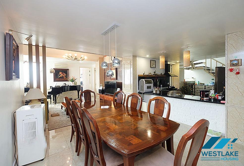 A wonderful penthouse apartment for rent in Ciputra E Tower, Tay Ho, Ha Noi