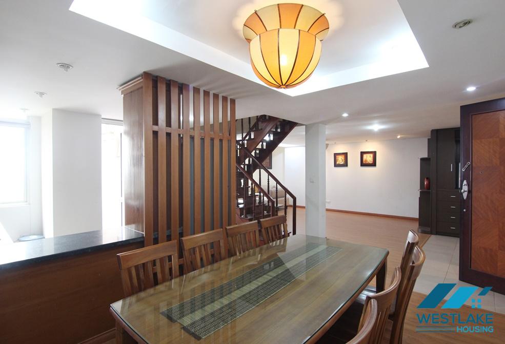 An unique duplex in Ciputra E Block for rent, Tay Ho, Ha Noi