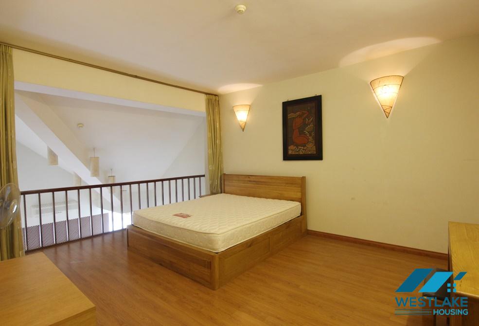 An unique duplex in Ciputra E Block for rent, Tay Ho, Ha Noi