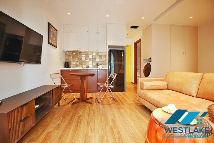 Modern studio apartment for rent in To Ngoc Van area, Tay Ho ward, Ha Noi