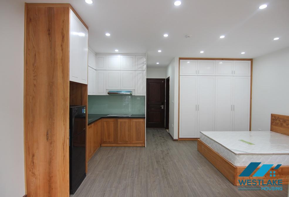 A bright studio with big balcony for rent in Tu Hoa, Tay Ho