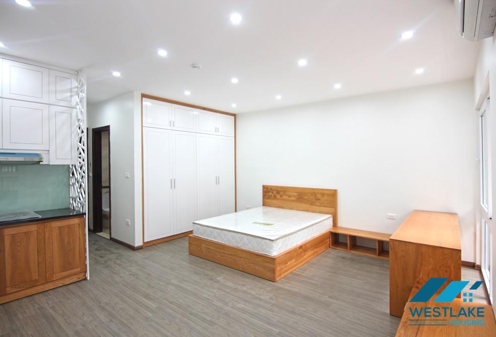 A bright studio with big balcony for rent in Tu Hoa, Tay Ho