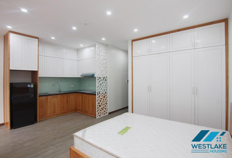 A bright studio with big balcony for rent in Tu Hoa, Tay Ho