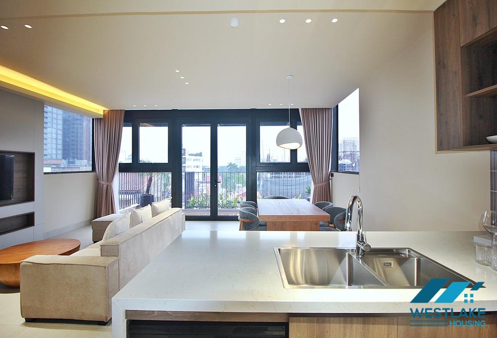 Brand new and modern one bedroom apartment for rent in Tay Ho area, Ha Noi Brand new and modern one bedroom apartment for rent in Tay Ho area, Ha Noi