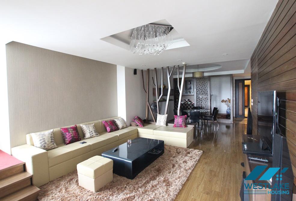 Apartment with nice furniture available for lease in Ciputra, Tay Ho, Hanoi- fully furnished