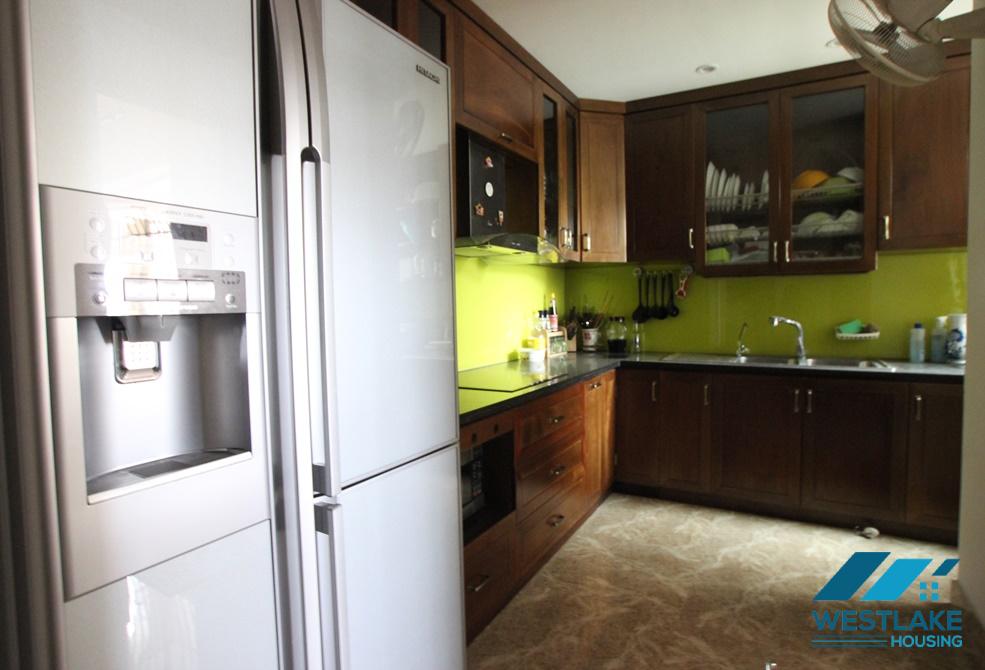 Apartment with nice furniture available for lease in Ciputra, Tay Ho, Hanoi- fully furnished